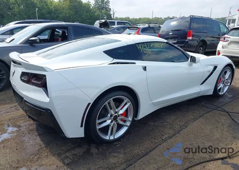 2014 Chevrolet Corvette Stingray z USA, uszkodzony, nr VIN 1G1YF2D7XE5117222